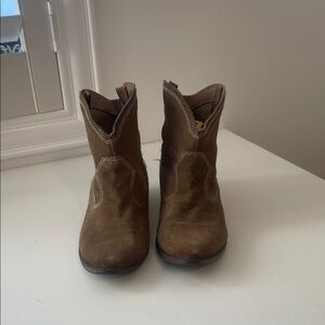 Mossimo Supply Co. Brown Ankle Boots